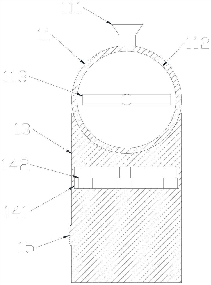 Multi-grading steel composite concrete pipe pile and production device thereof