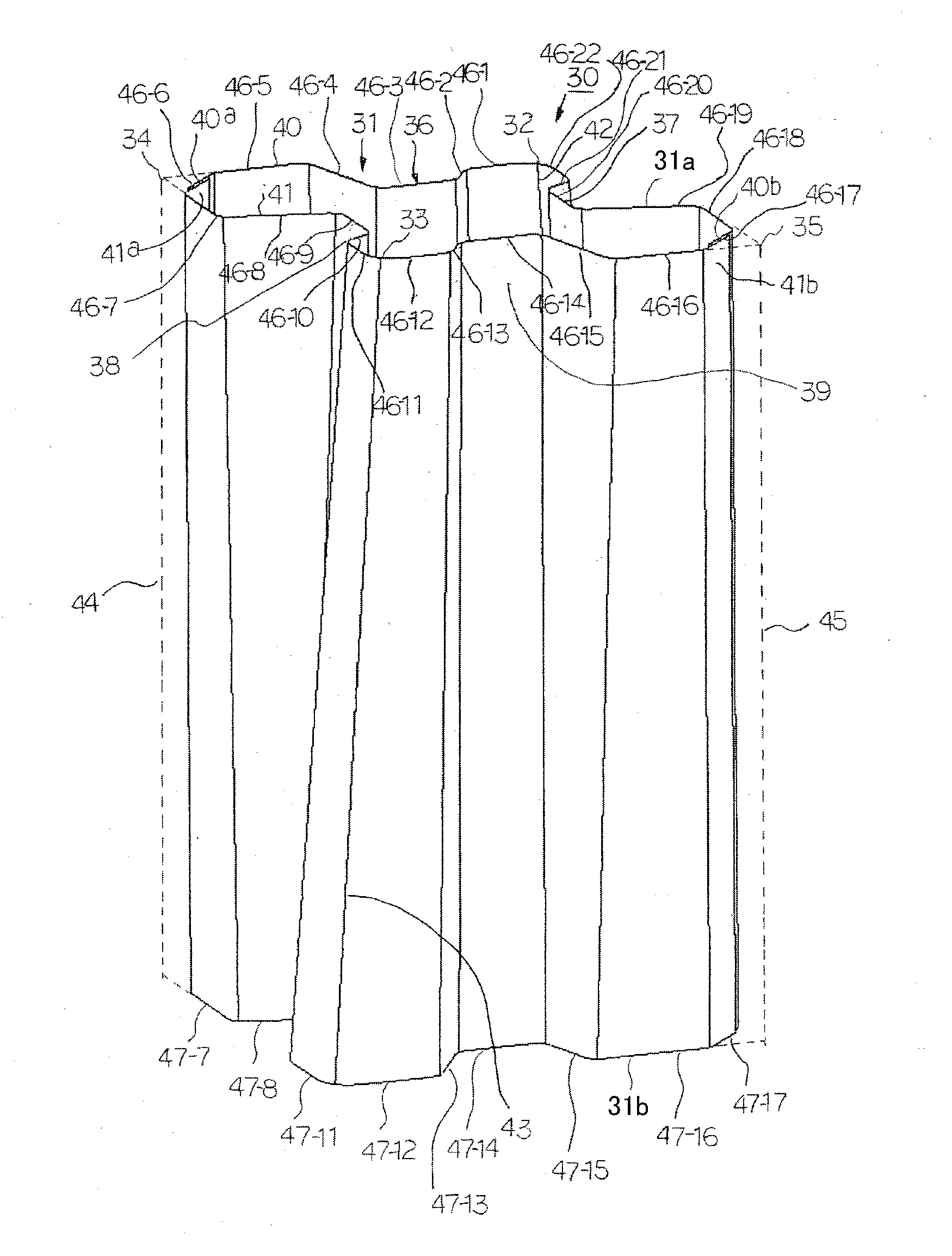 Crash box and automobile chassis