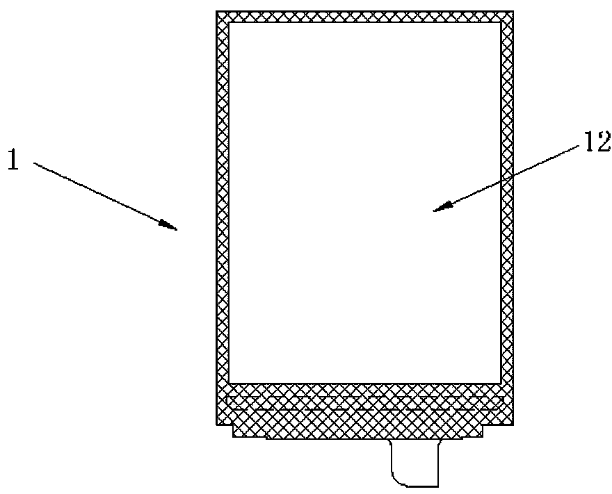 Die cutting preparation method of reflection strip attached with shading adhesive