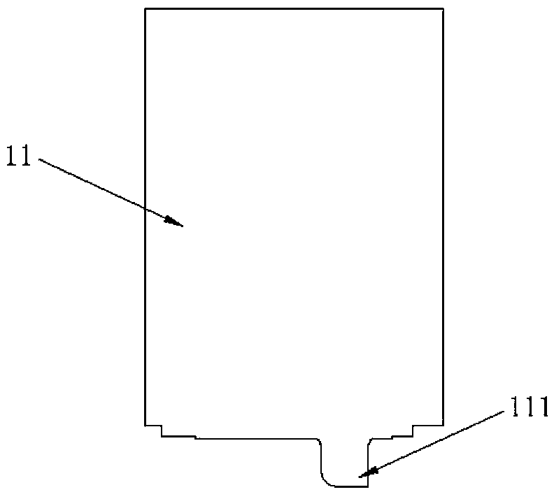 Die cutting preparation method of reflection strip attached with shading adhesive