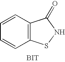 Stable, low voc, low viscous biocidal formulations and method of making such formulations