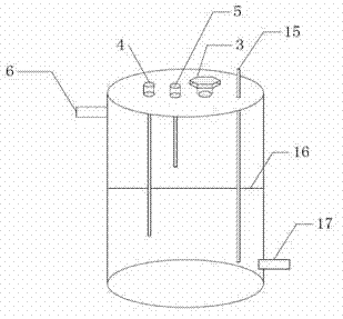 Device and method for detecting equilibrium solubility of acid gas in alkalinity absorption liquid