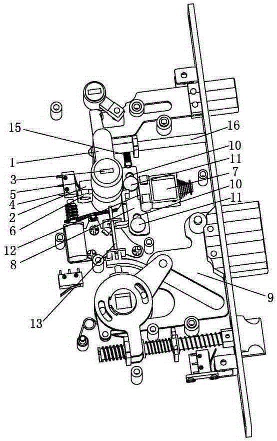 Electromechanical conversion control device of anti-theft lock