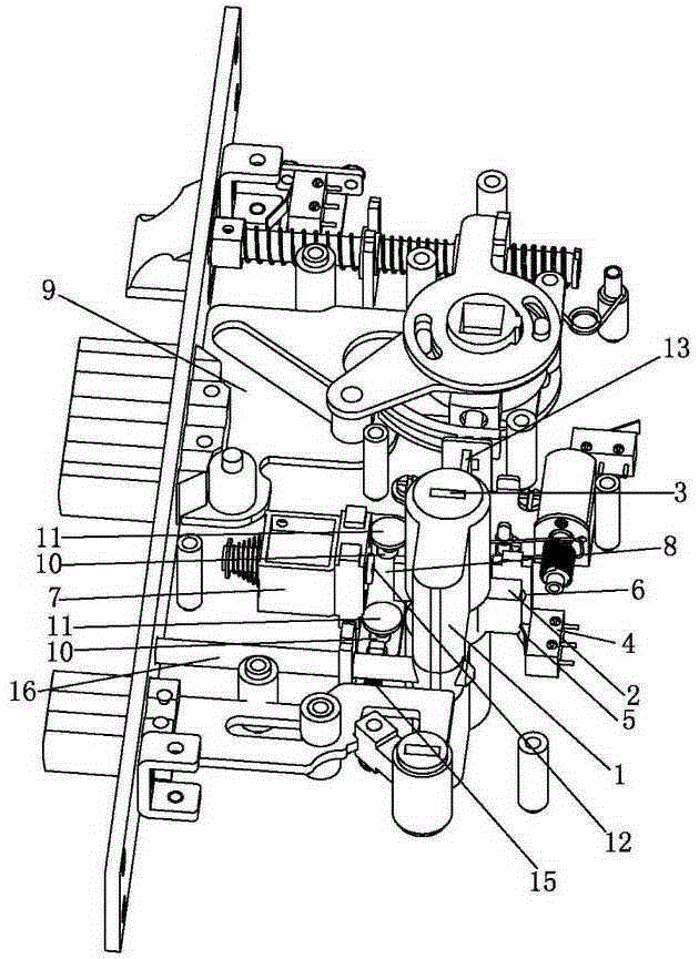 Electromechanical conversion control device of anti-theft lock