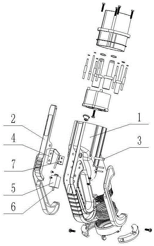 Charging plug locking device