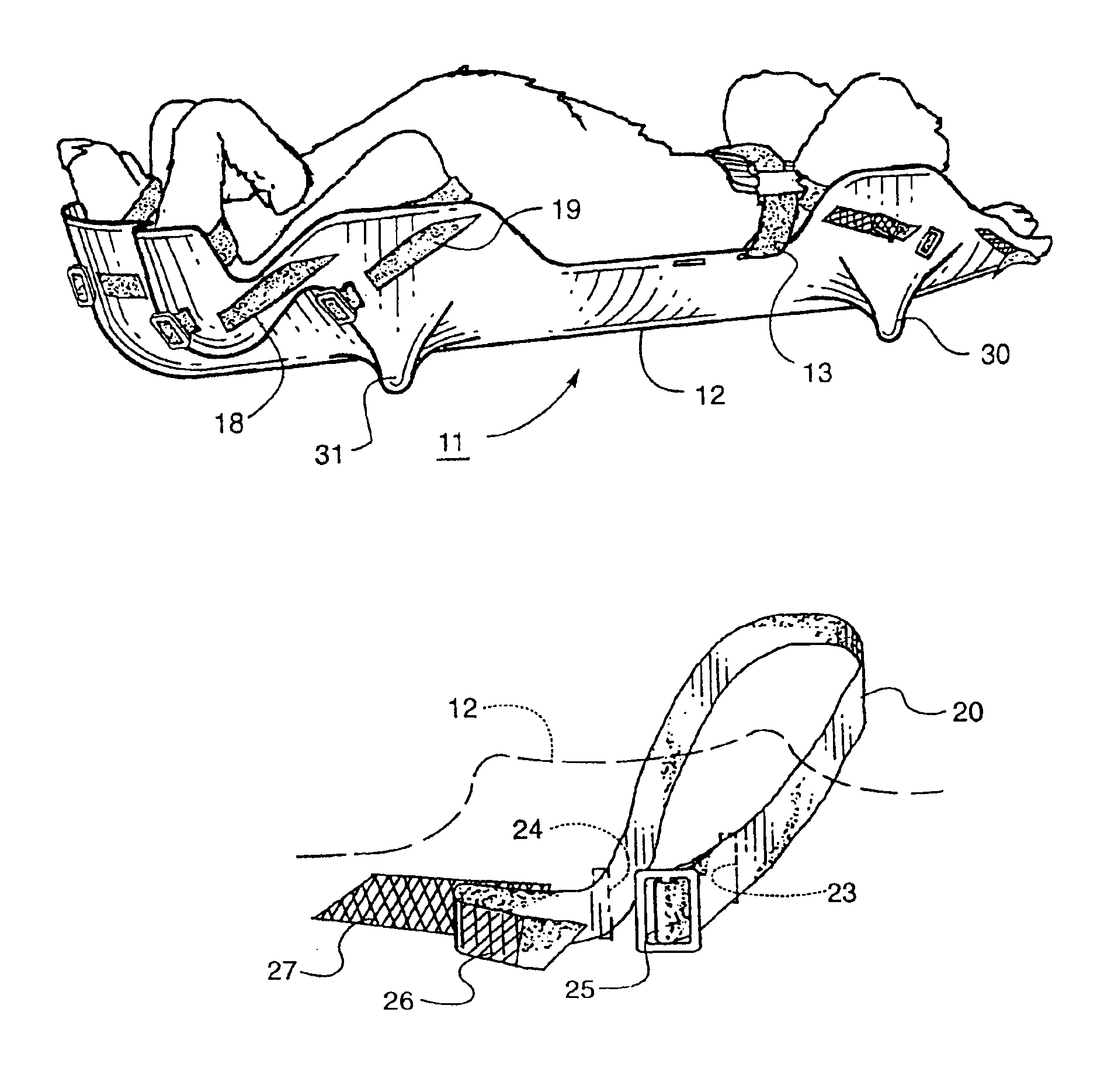 Animal surgical tray