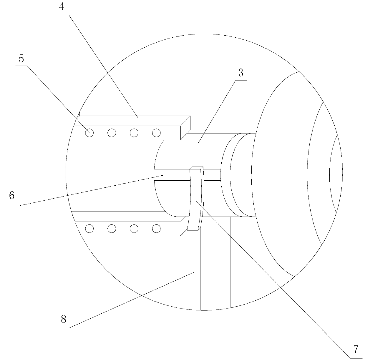 Magnetic line and current direction visual generator model