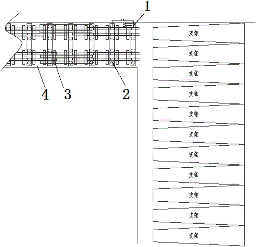 Supporting method for superhigh sections of two ends of fully-mechanized mining face