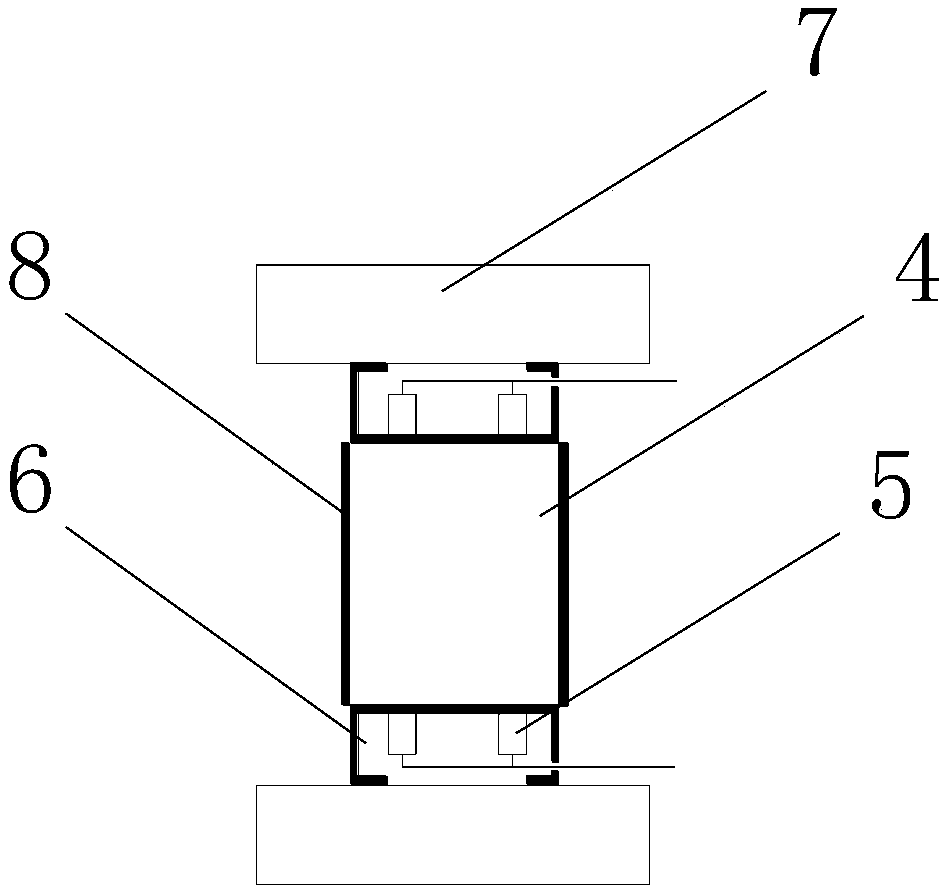 Method and device for ground stress testing reproducing wave velocity