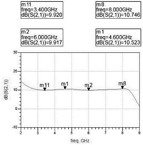 Wideband intermatch power amplifier