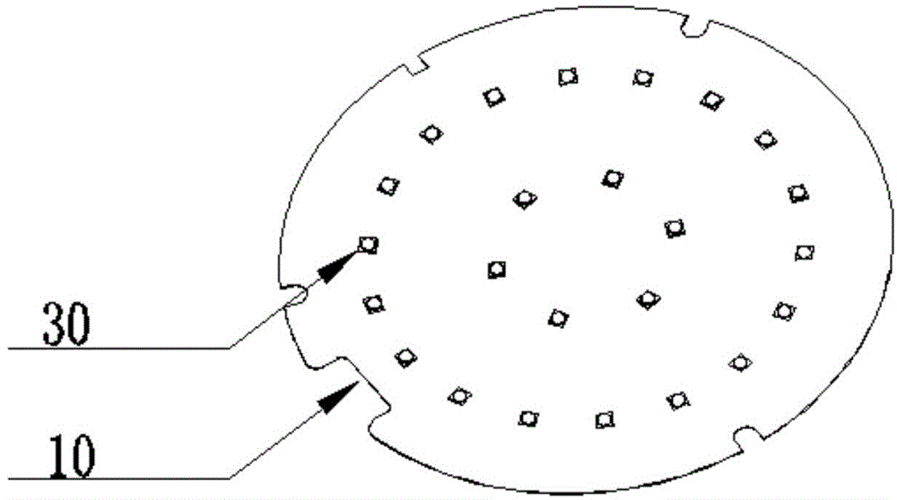 Optical lens used for LED (light-emitting diode) lamp and LED lamp