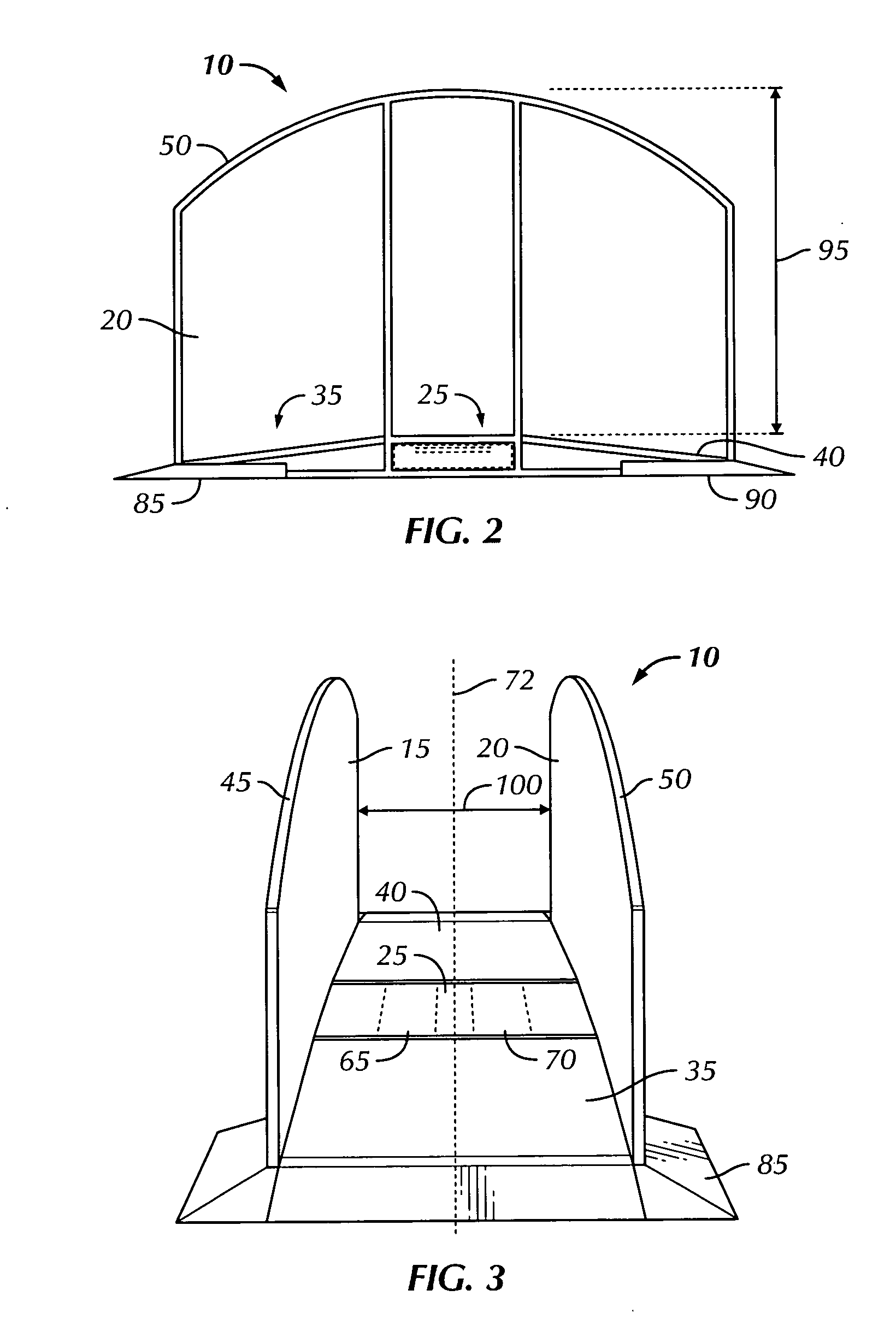 Passively shielded inductive sensor system for personnel screening