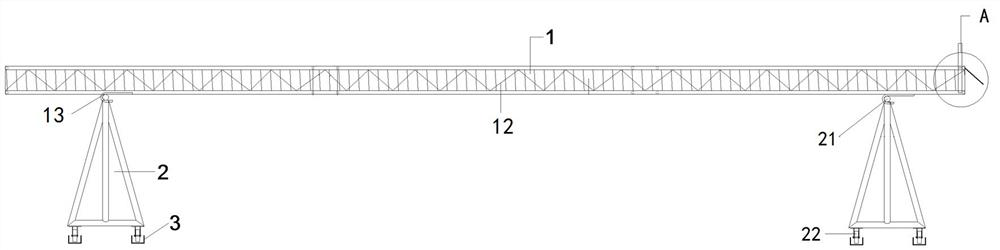 Movable building construction device