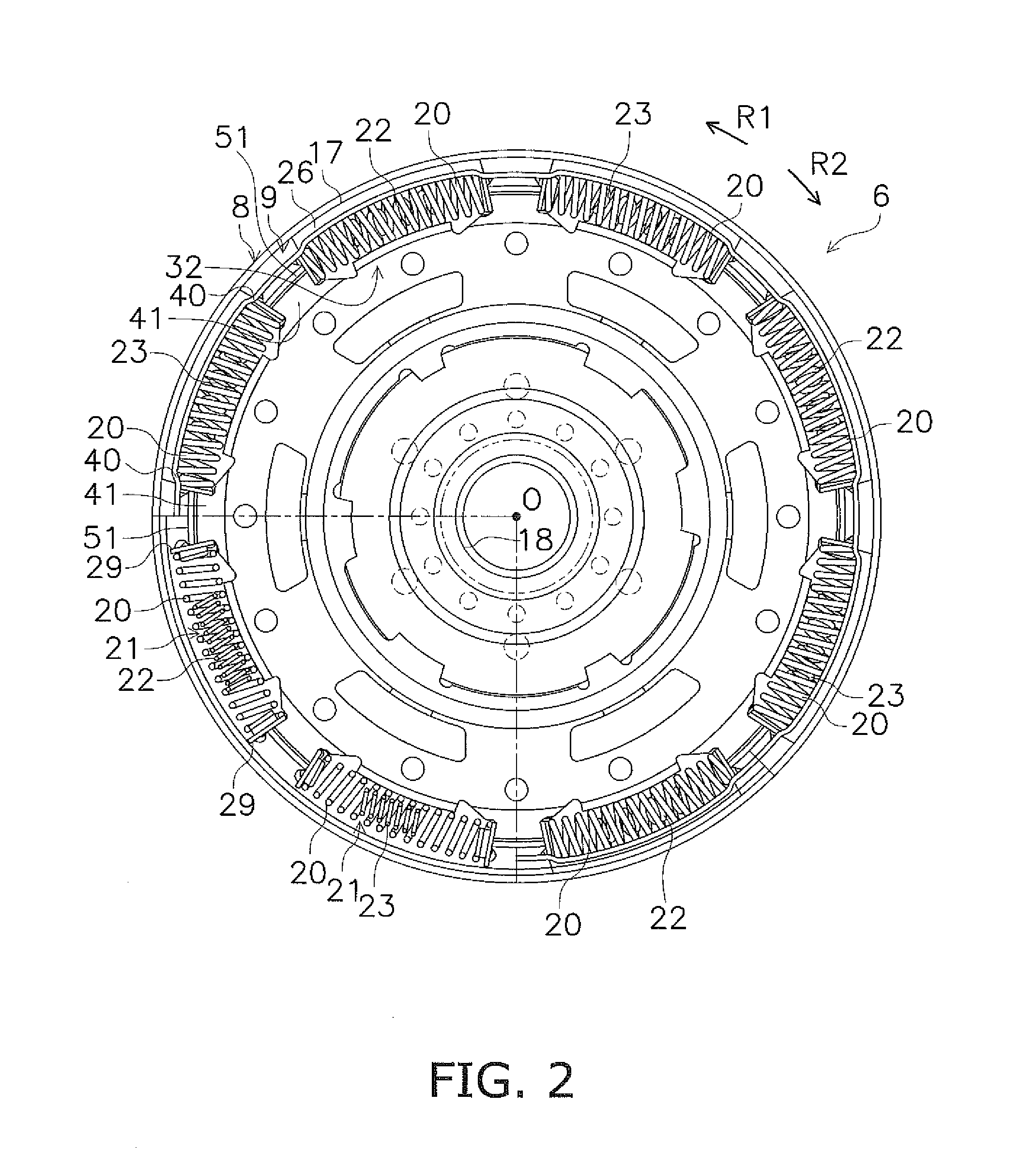 Lock-Up Device For Torque Converter