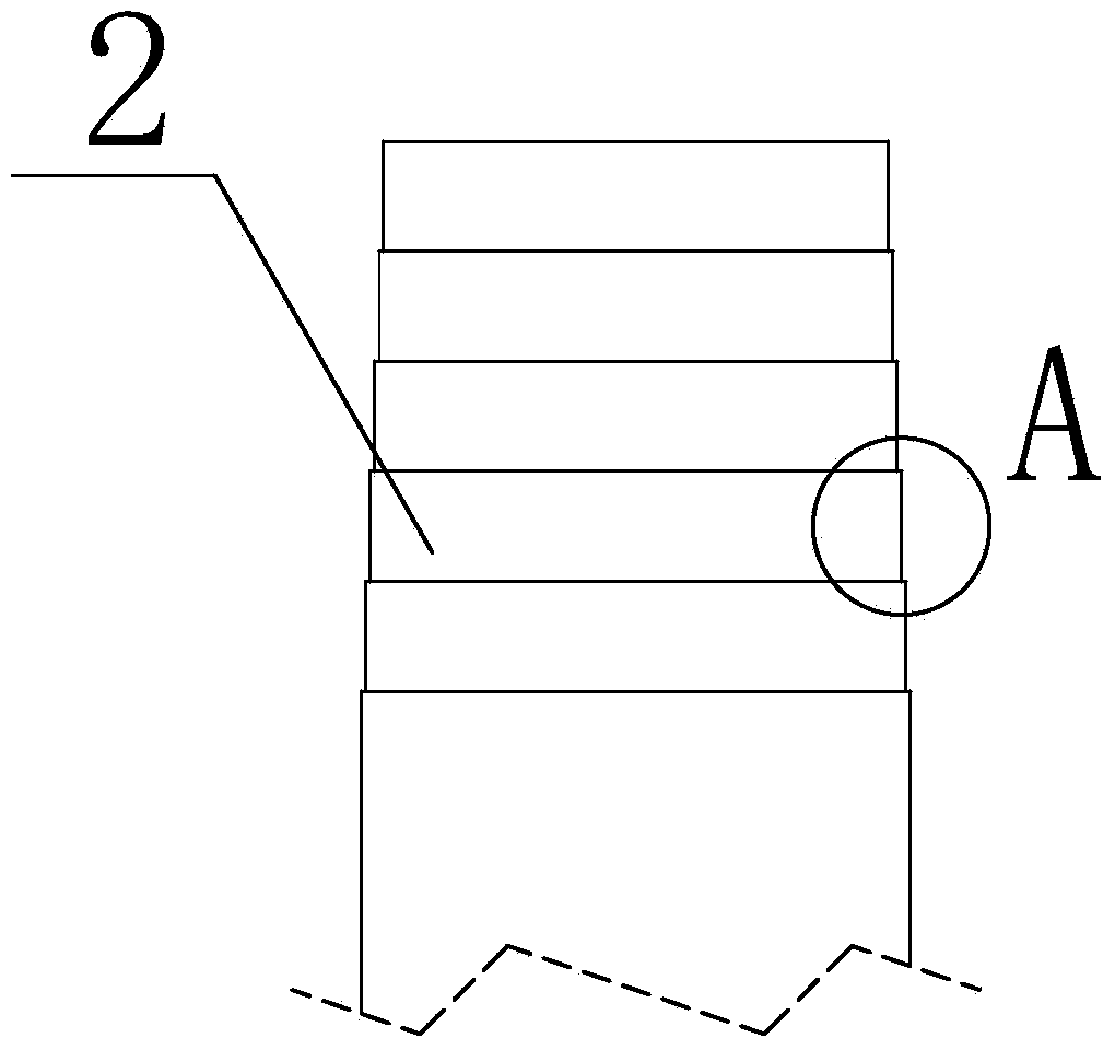 Composite material pipe fitting and bonding method for connecting same