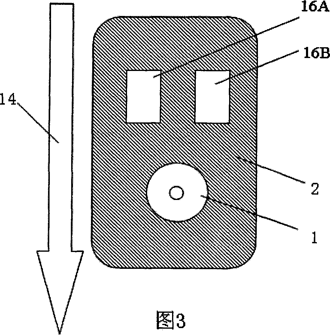 On-line detection Method and apparatus for chain cloth performance