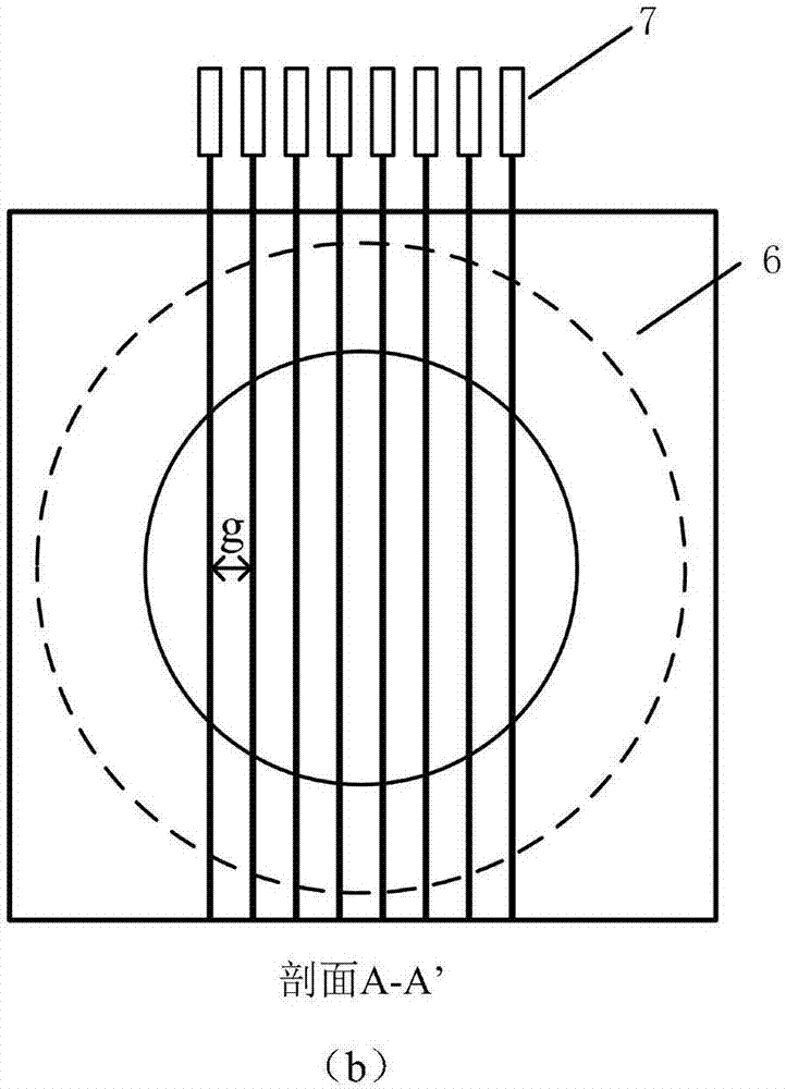 Method for measuring geometrical shape of stratified interface of two-phase flow