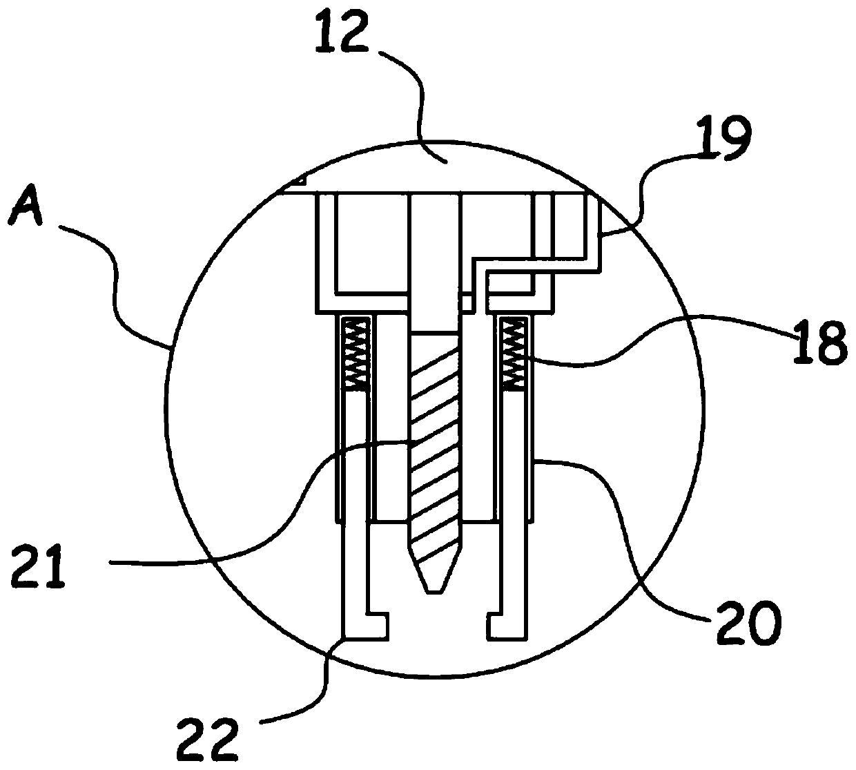 PCB perforating device for electronic processing