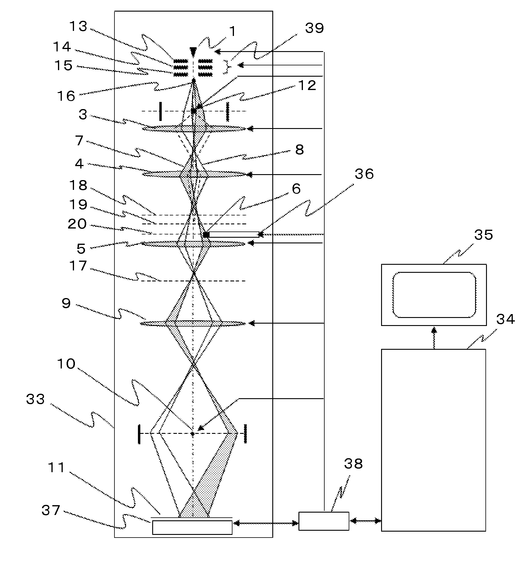 Electron beam device