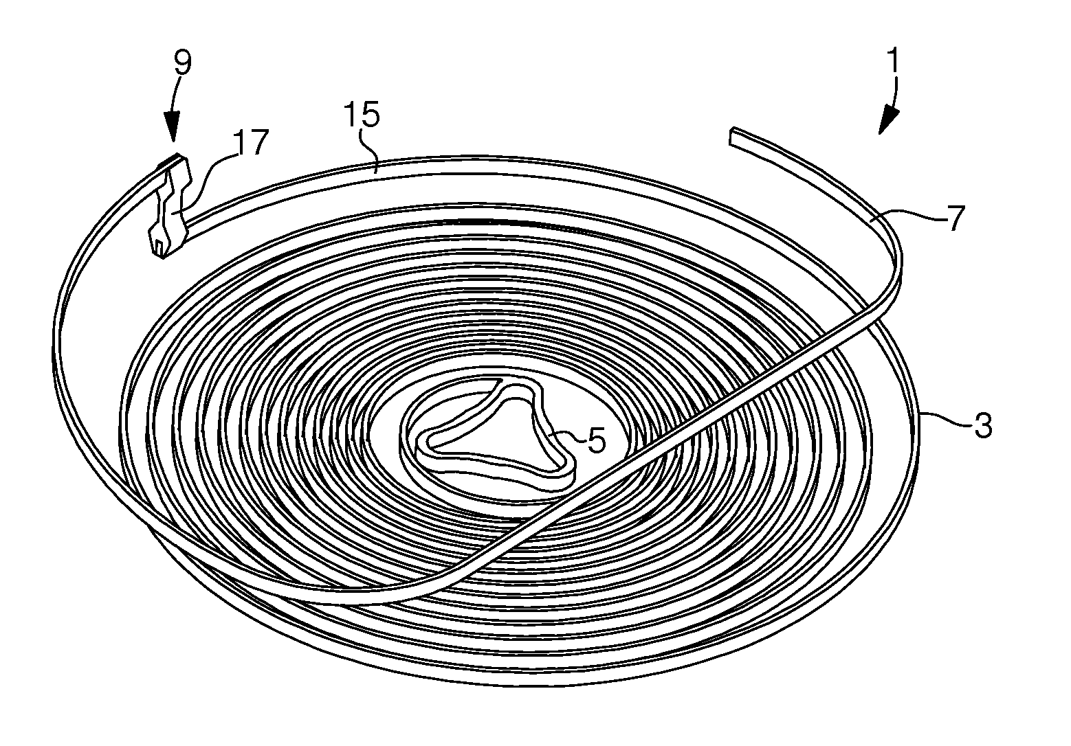 Breguet overcoil balance spring made of micro-machinable material