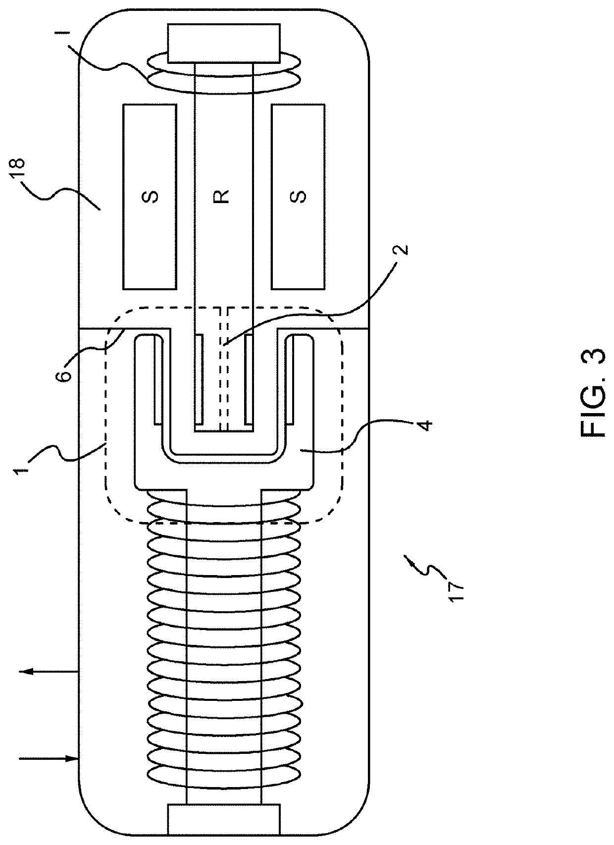 Magnetic coupling assembly