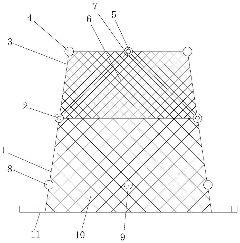 Folding anti-rolling protection frame for small road roller