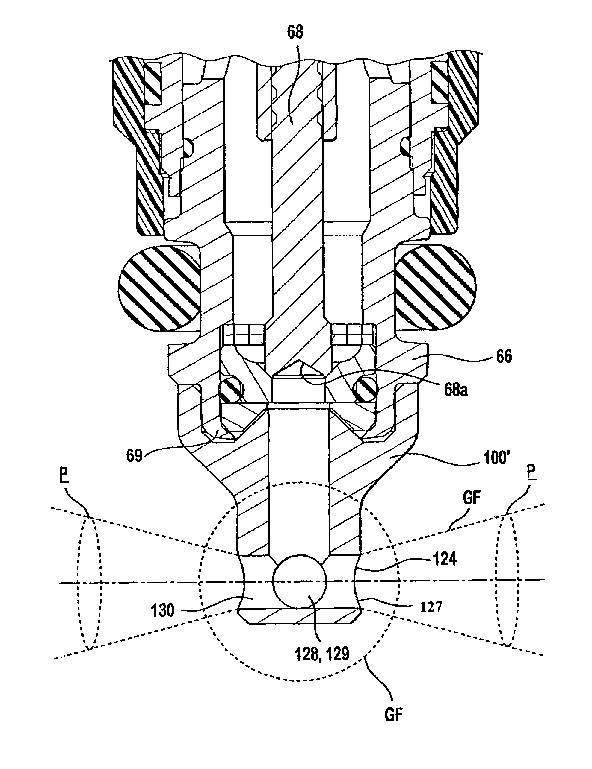 Fuel injector having an external cross-flow nozzle for enhanced compressed natural gas jet spray