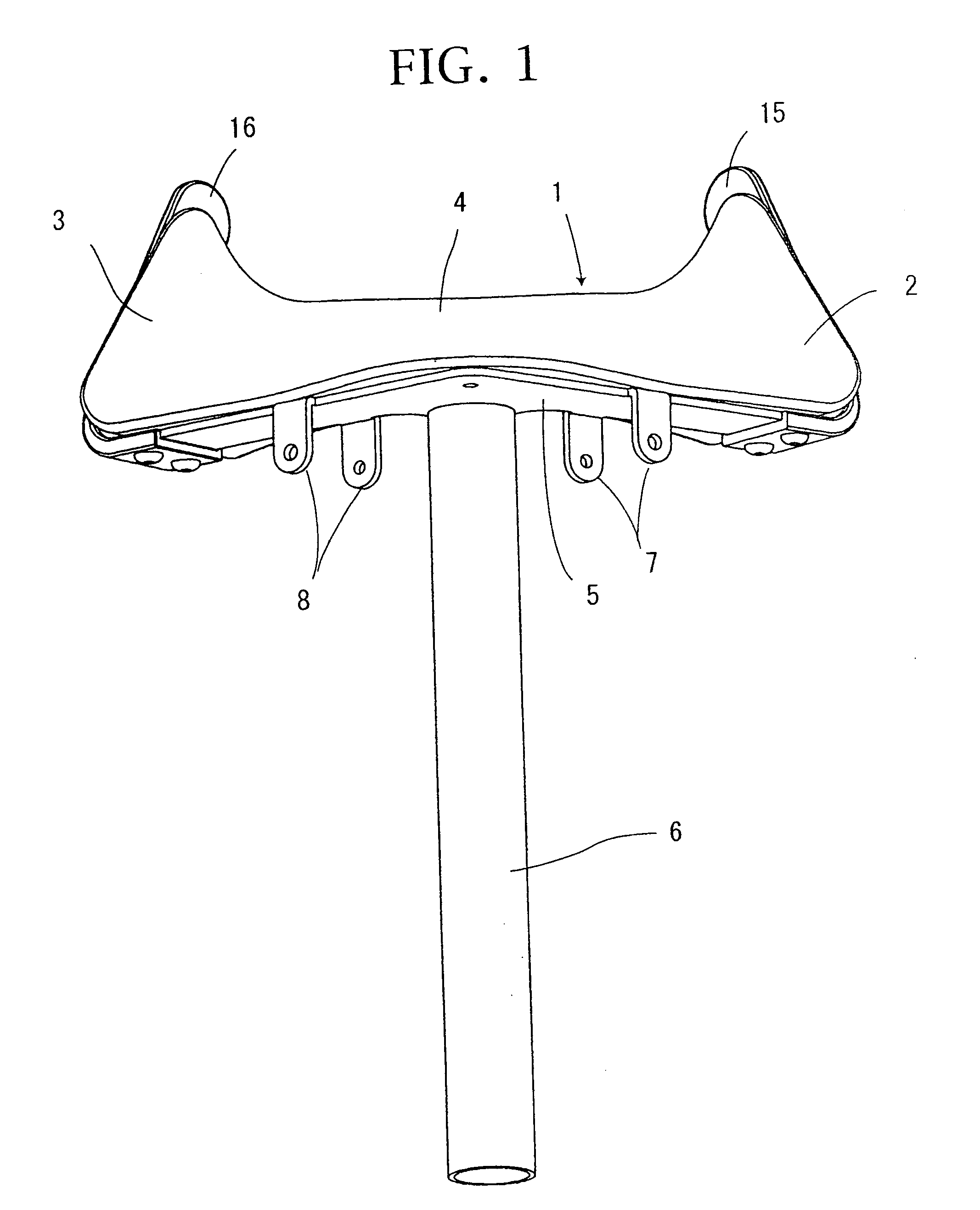 Hucklebone supporting-type artificial leg