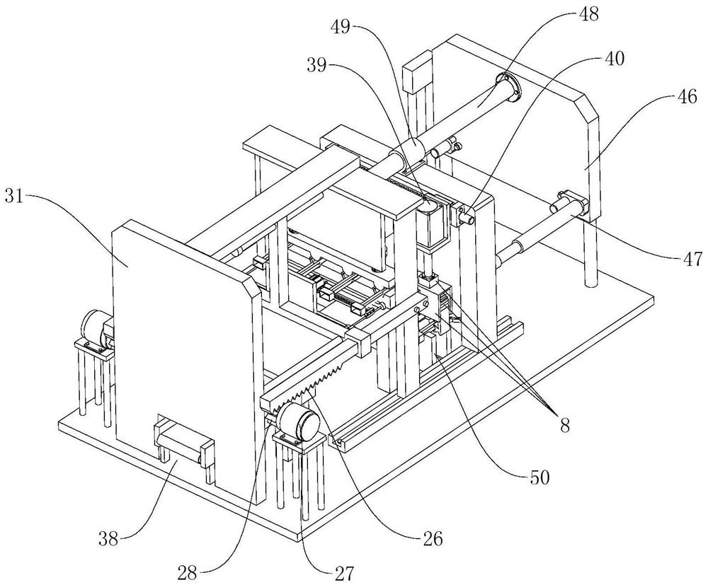 Terminal dismounting device for automobile wire harness recovery