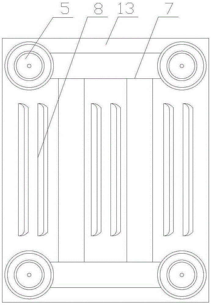 Pressing adsorption type shadowless lighting router