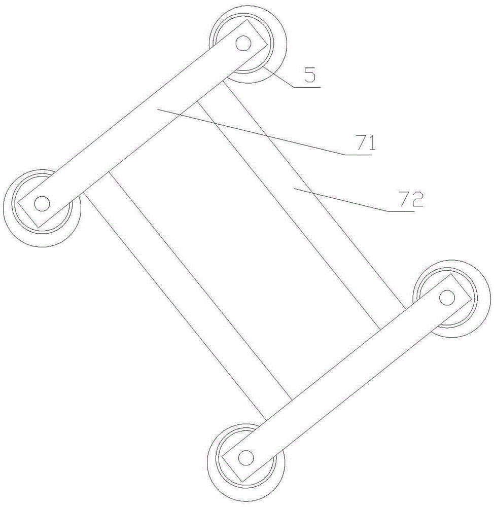 Pressing adsorption type shadowless lighting router