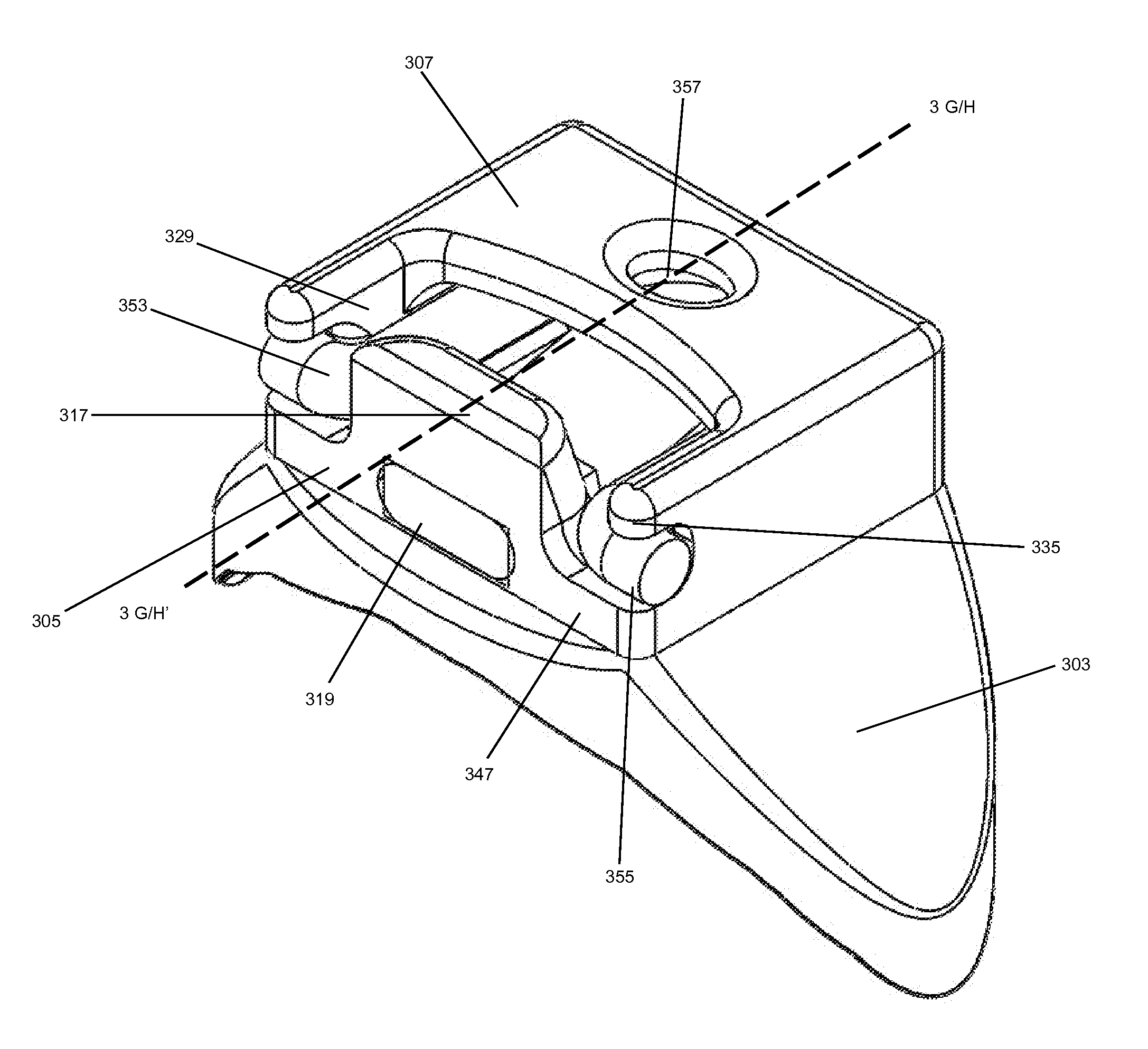 Orthodontic appliance with snap fitted, non-sliding archwire