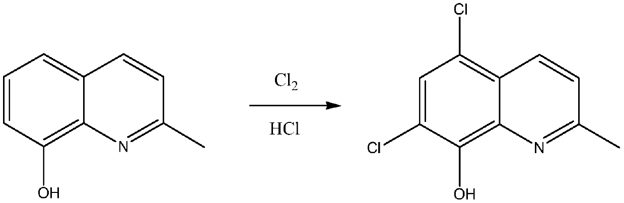 Synthetic technology of chlorquinaldol