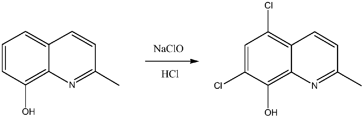 Synthetic technology of chlorquinaldol