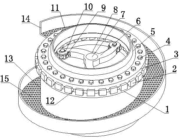 Straw compressing machine