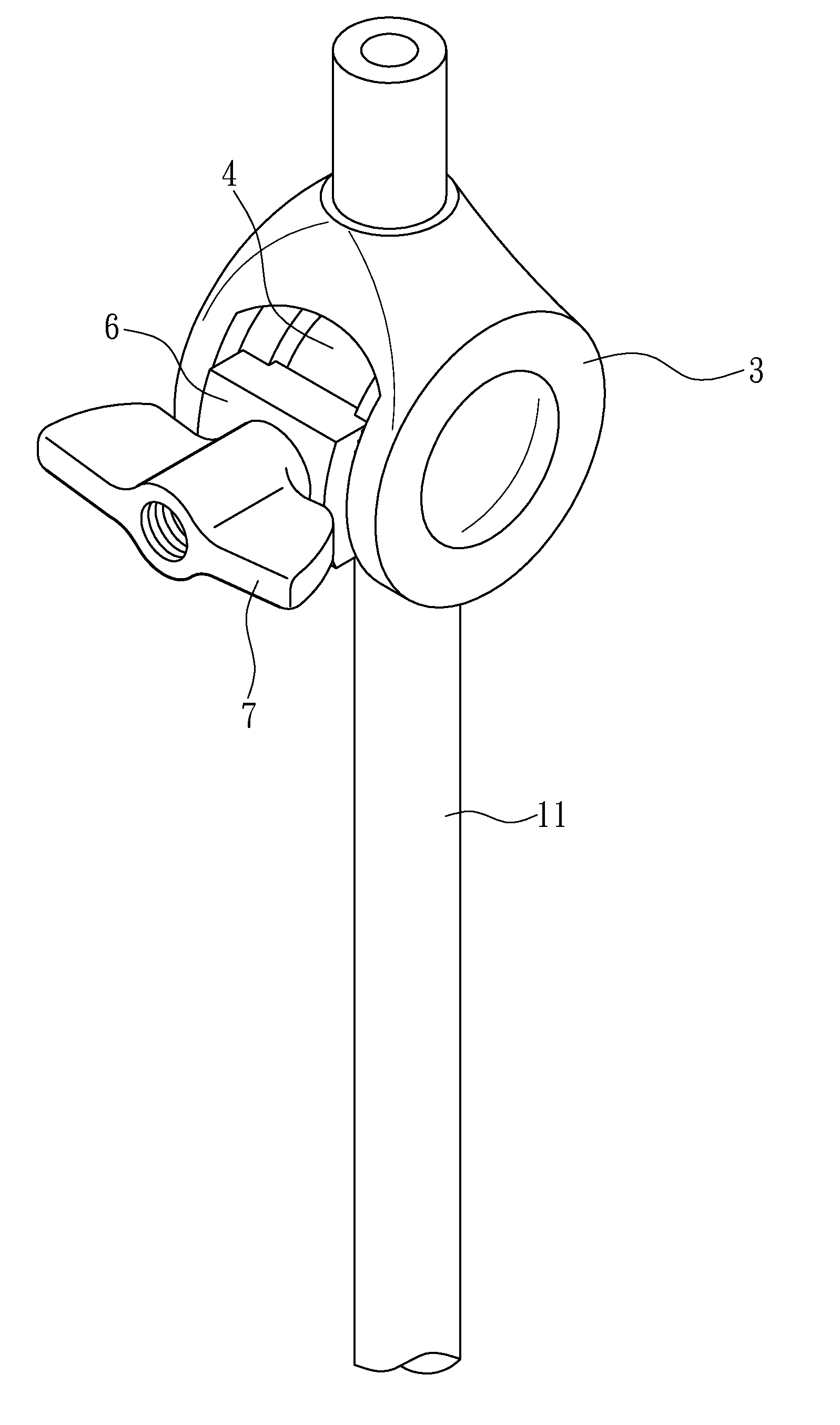 Joint instrument support assembly