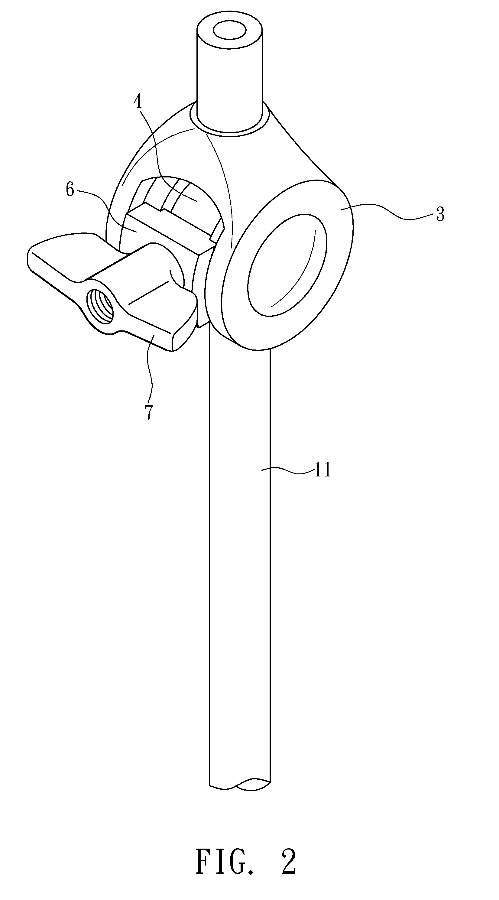 Joint instrument support assembly