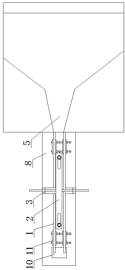 Quantative steel ball grouping device