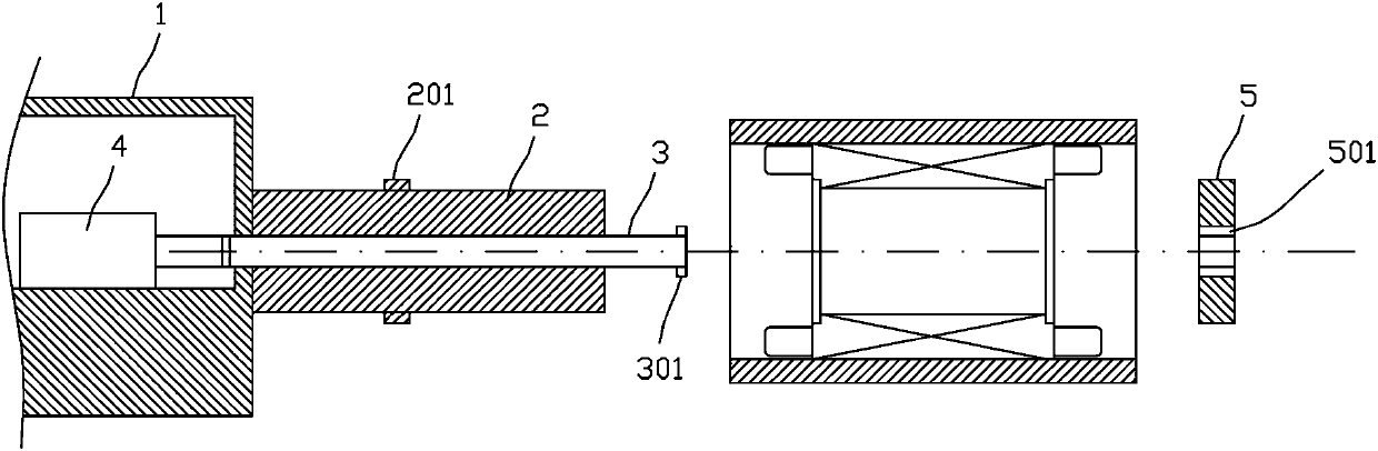 Clamping tool for machining motor case