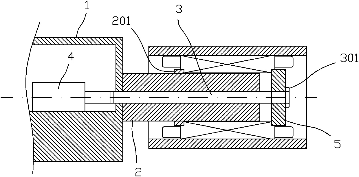 Clamping tool for machining motor case