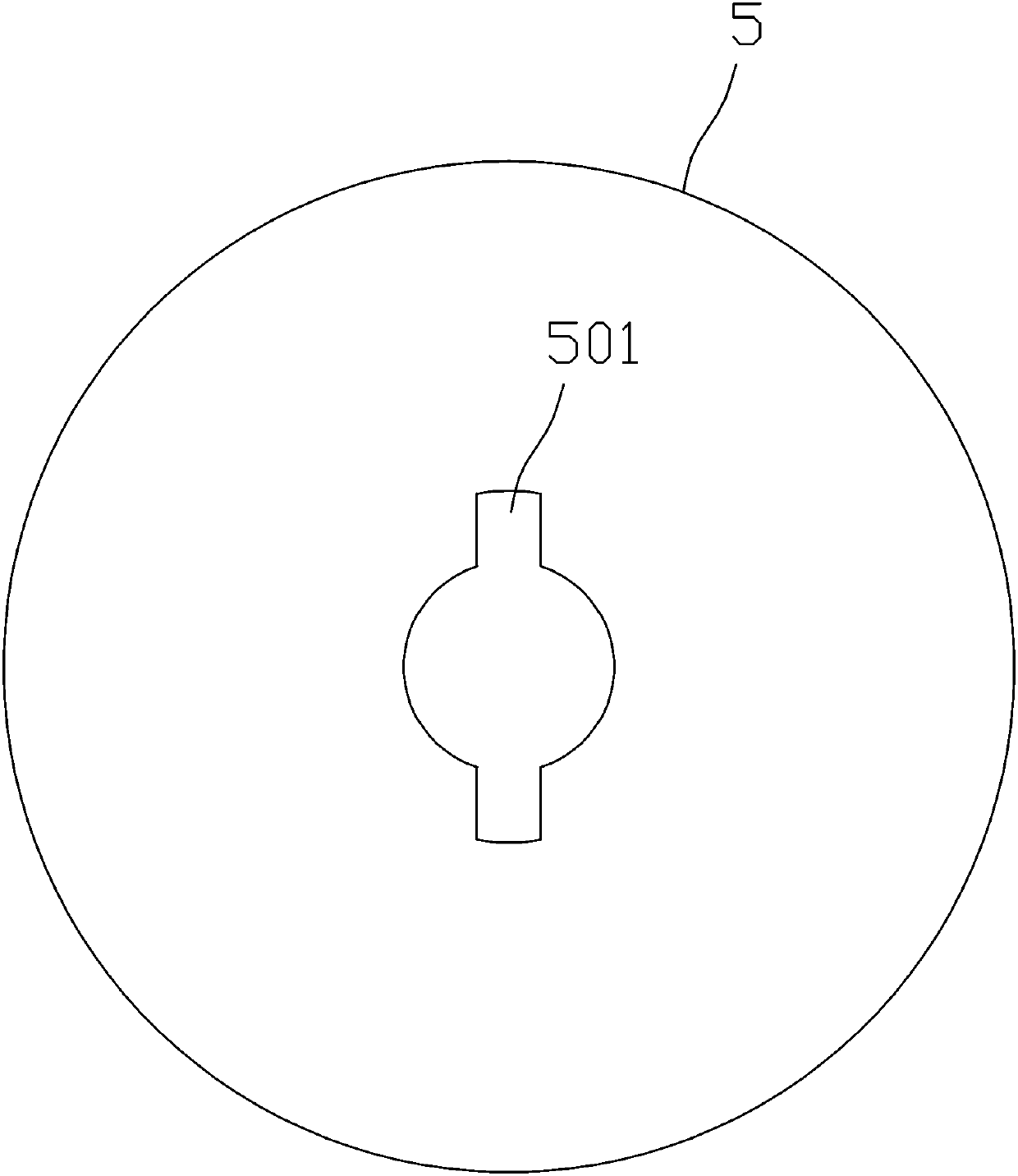 Clamping tool for machining motor case