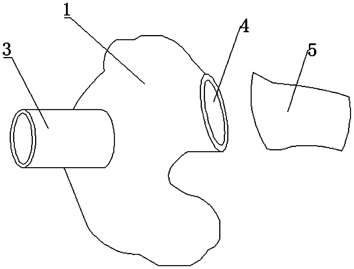 Device for helping hearing impaired doctor use stethoscope