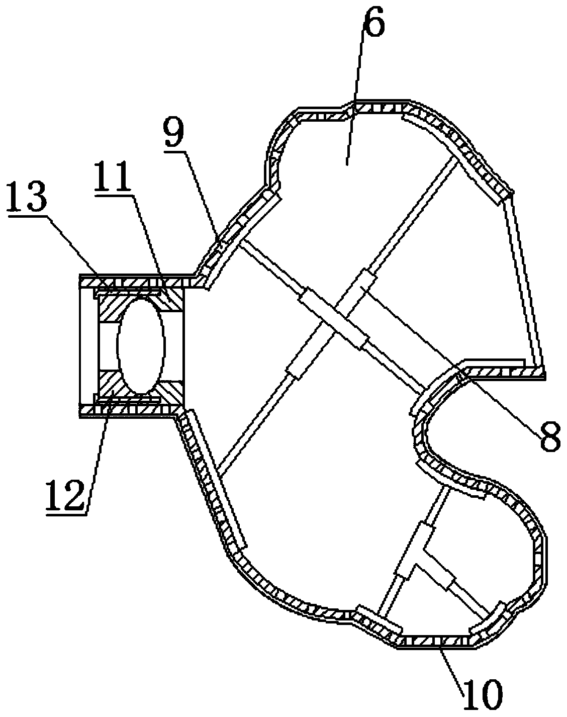 Device for helping hearing impaired doctor use stethoscope