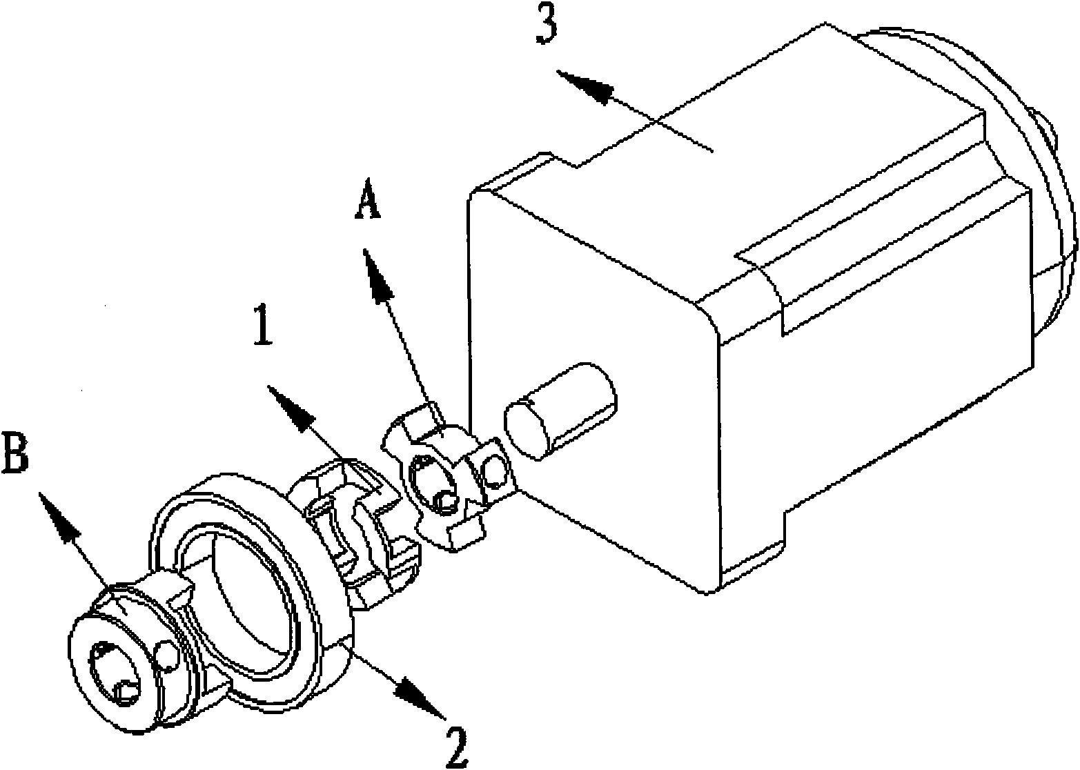 Direct-drive oil parallel sewing machine