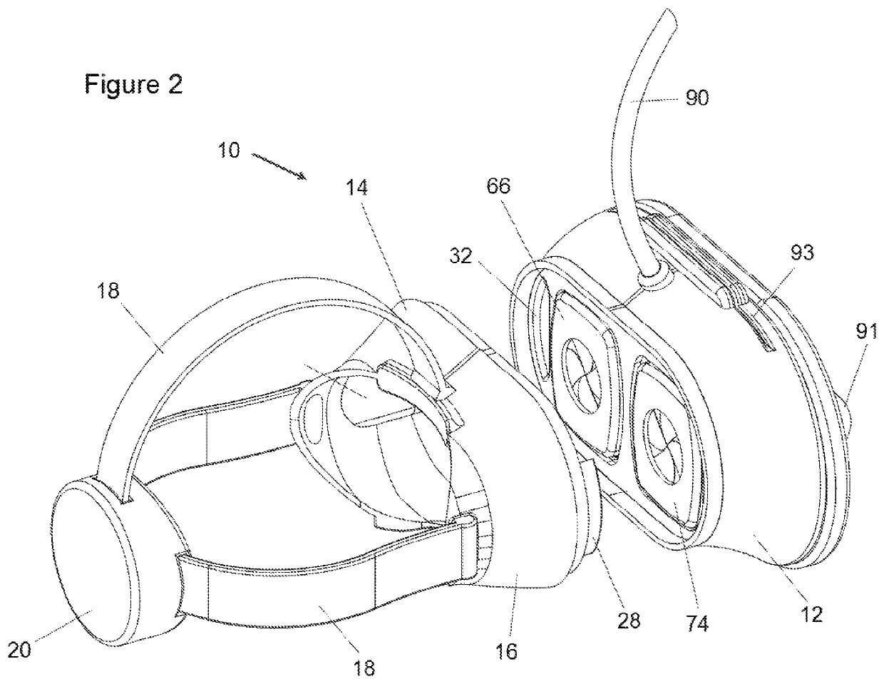 Modular virtual reality headset and virtual reality systems for use in public venues