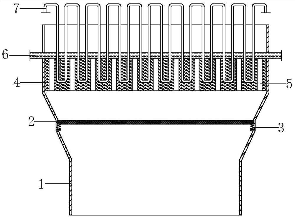 Heat supply system heat slow-release method