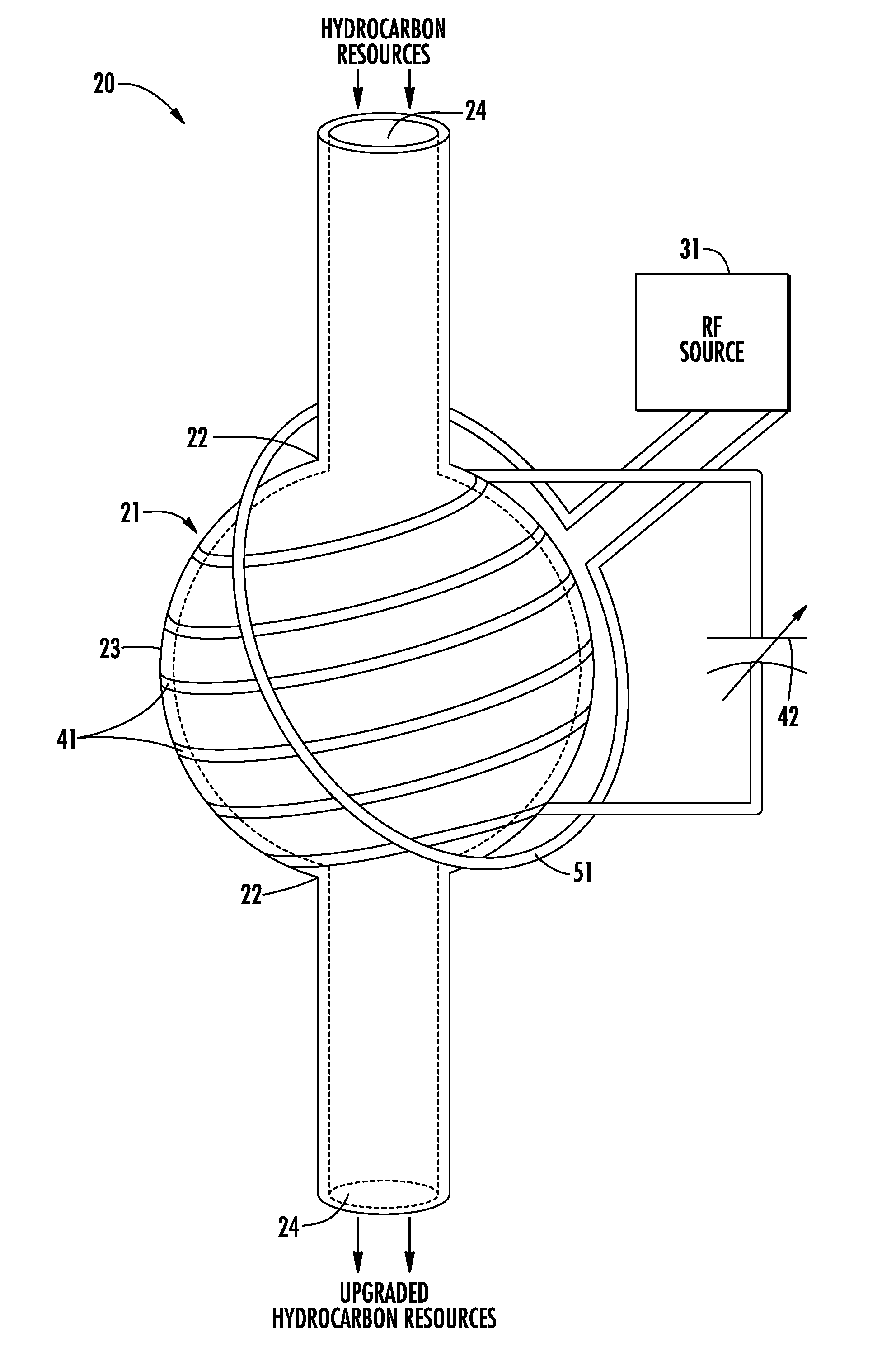 Electromagnetic oven including spirally wound electrical conductor and related methods