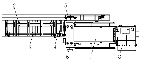 Double-wall corrugated pipe injection molding flaring machine