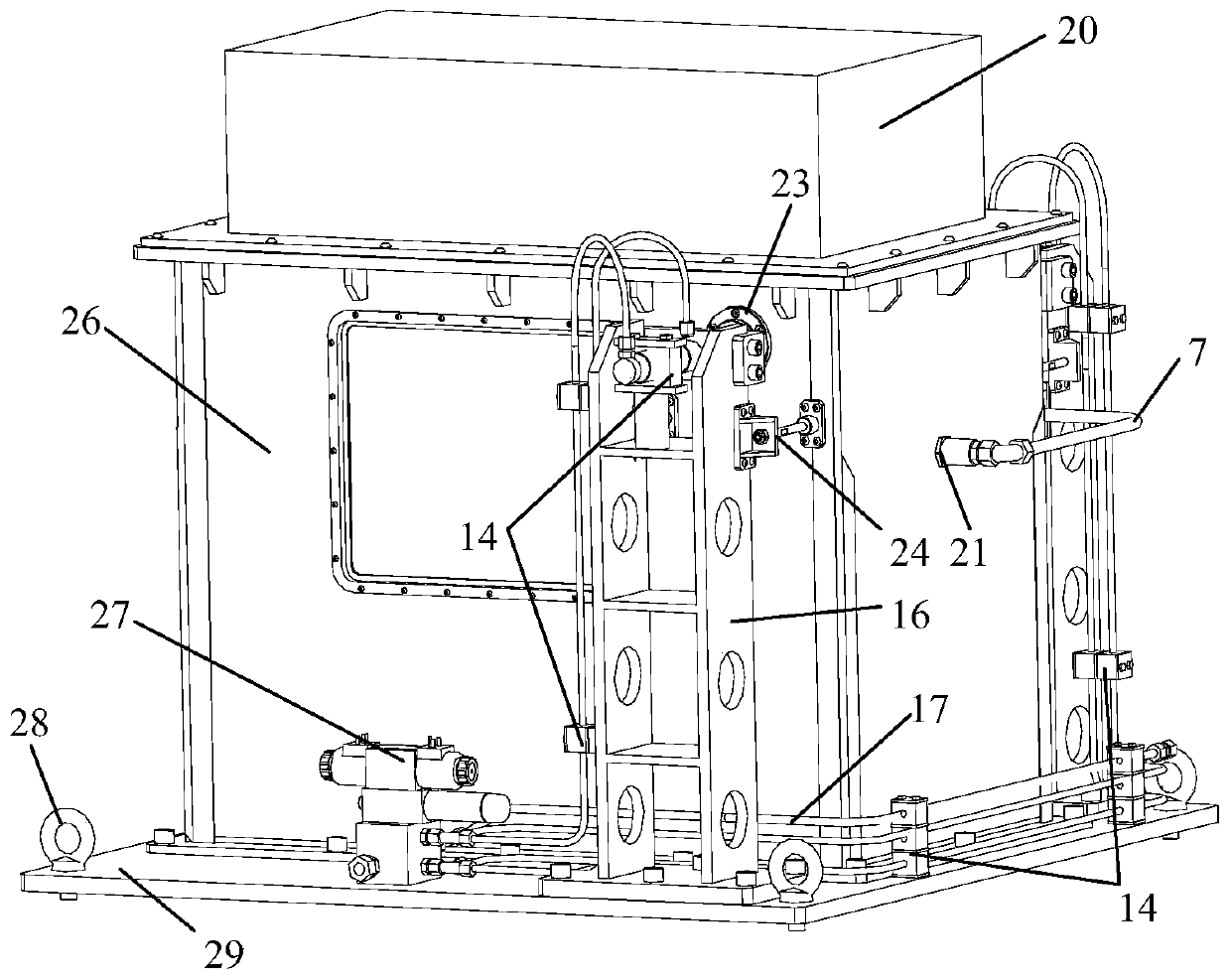 Wet and dry freezing and thawing circulation centrifugation simulation system for cold region water delivery channel, and simulation method thereof