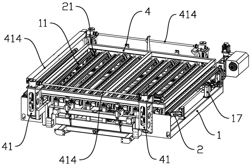 An automatic glass processing device